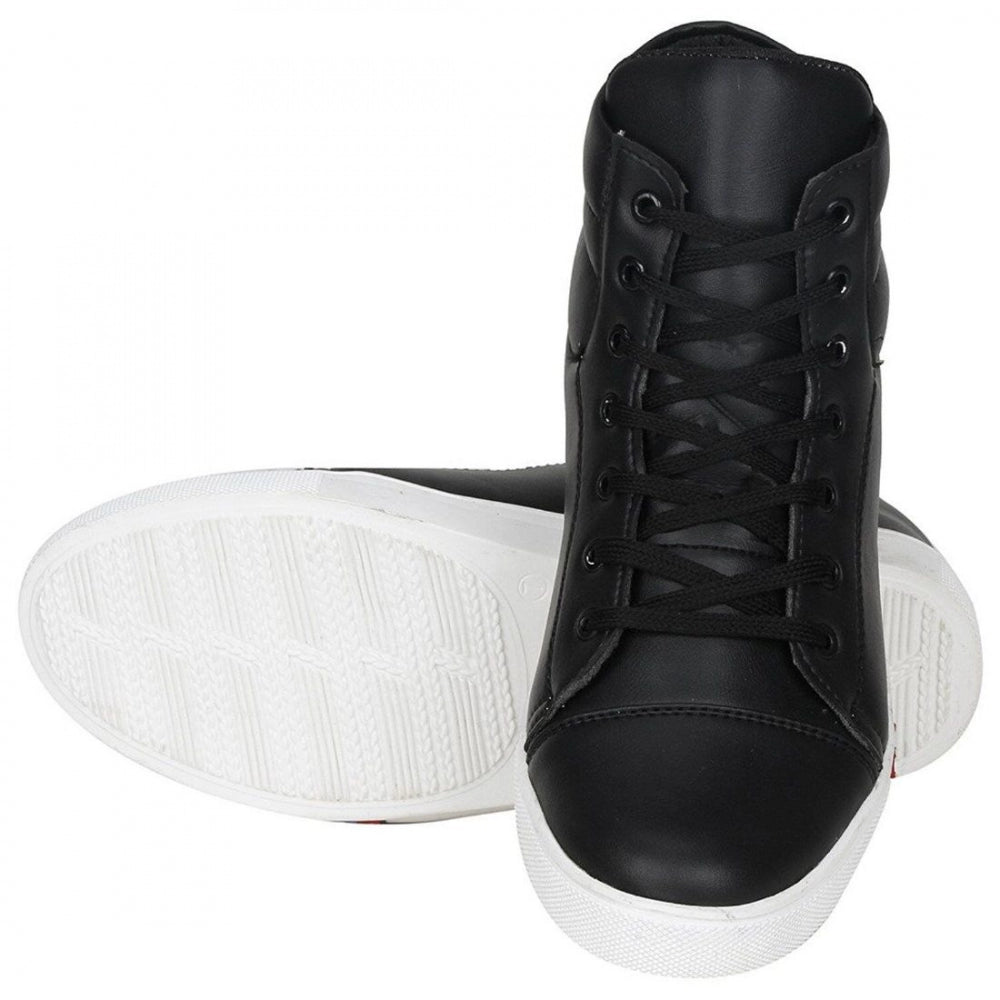 Generic Men Black Color Synthetic Material  Casual Sneakers