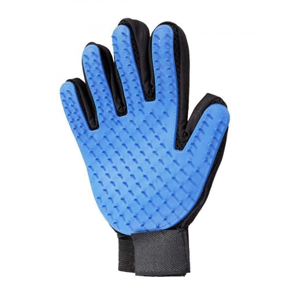 Generic Pack Of_2 True Touch 5 Finger Deshedding Glove (Color: Assorted)