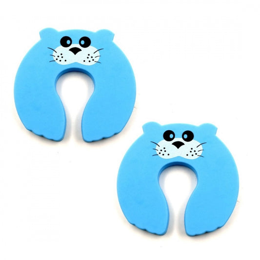 Generic Pack Of 2_(2 Pieces Set)_Child Safety Protection Baby Safety Cute Animal Security Card Door Stopper (Color: Assorted)