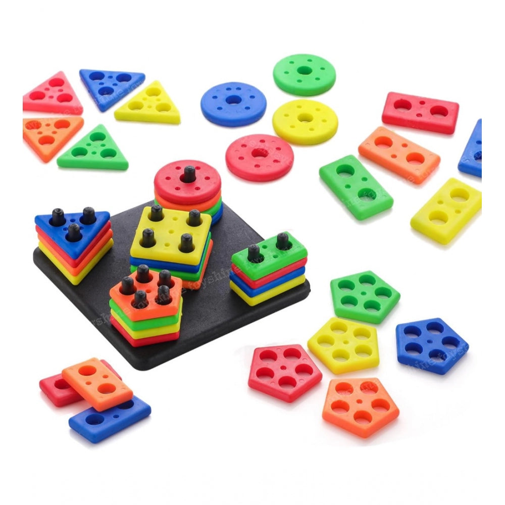 Generic Fun And Learning Geometrics Square-Educational Learning Toy (Assorted)