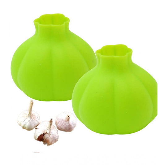 Generic Pack Of_2 Reusable Silicone Garlic Peeler (Assorted)