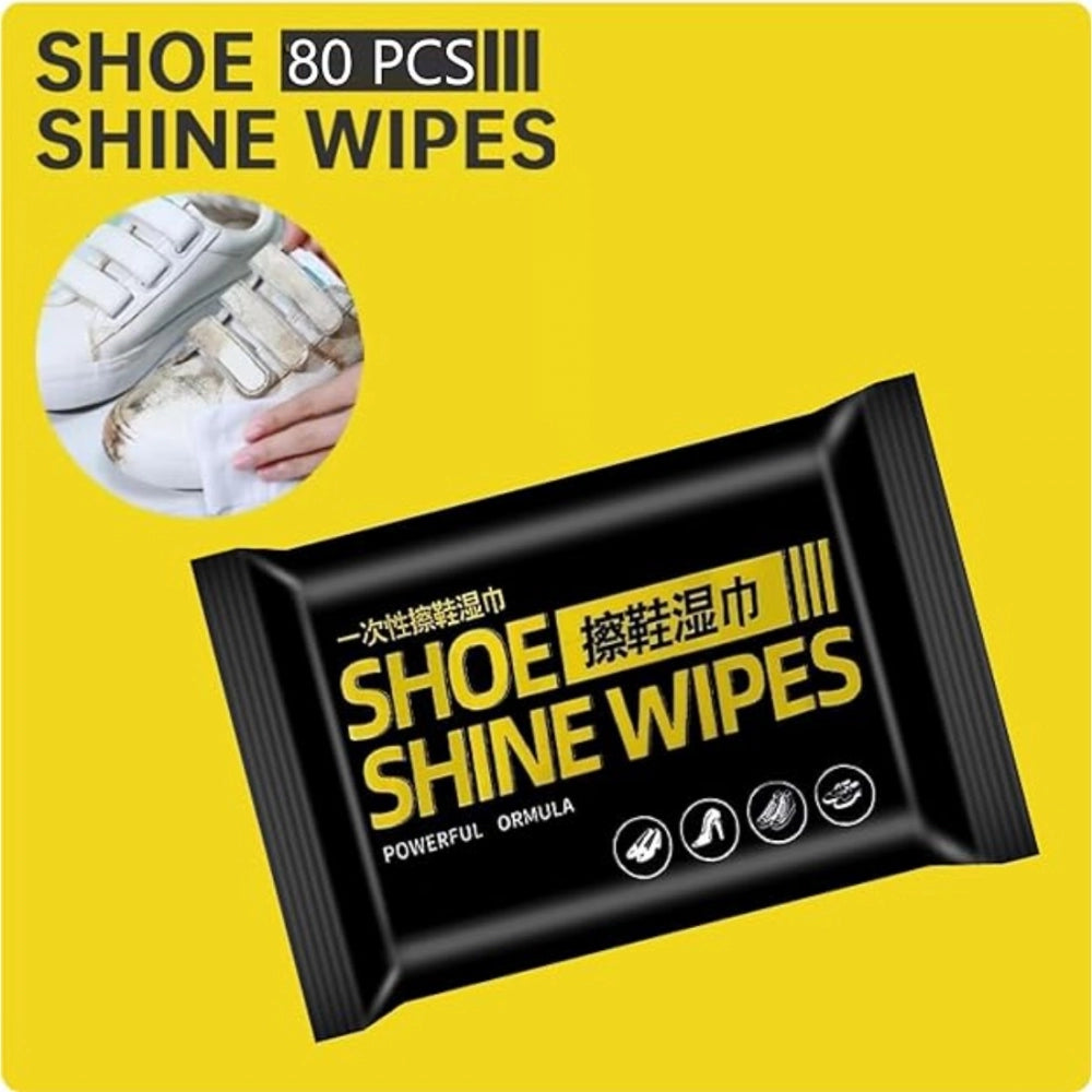 Generic Pack Of_2 Sneaker And Shoe Cleaner Wipes (80Pcs) (Assorted)