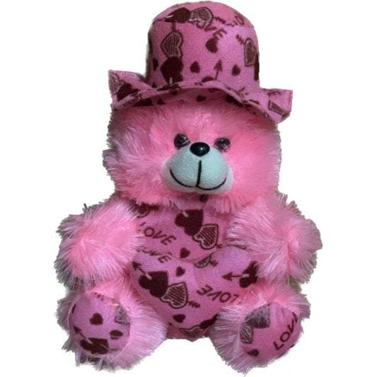 Generic Cap Teddy bear (Pink)
