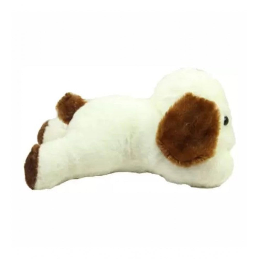 Generic Dog Stuffed Plush Animal Toy (White)