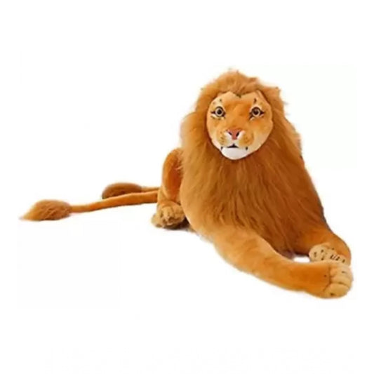 Generic Gujrati Lion Stuffed Plush Toy (Brown)