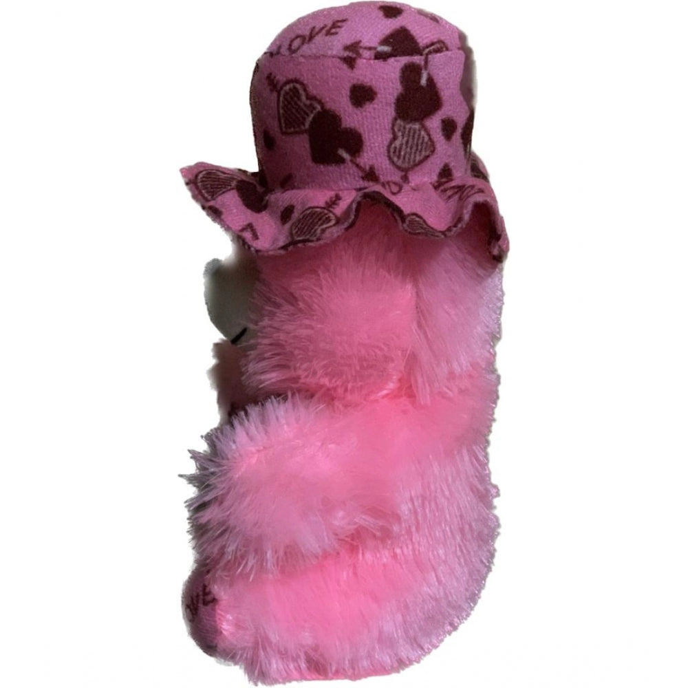 Generic Cap Teddy bear (Pink)