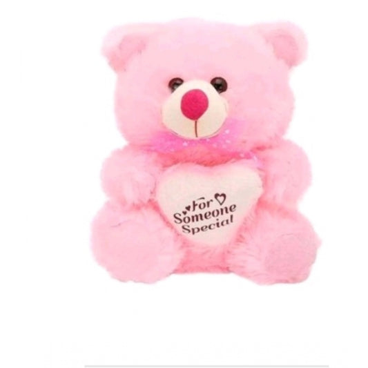 Generic Pink Heart Teddy Bear (Pink)