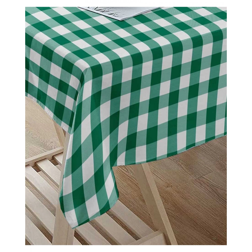 Generic Checked Cotton Checks Table Cloth (Light Green)