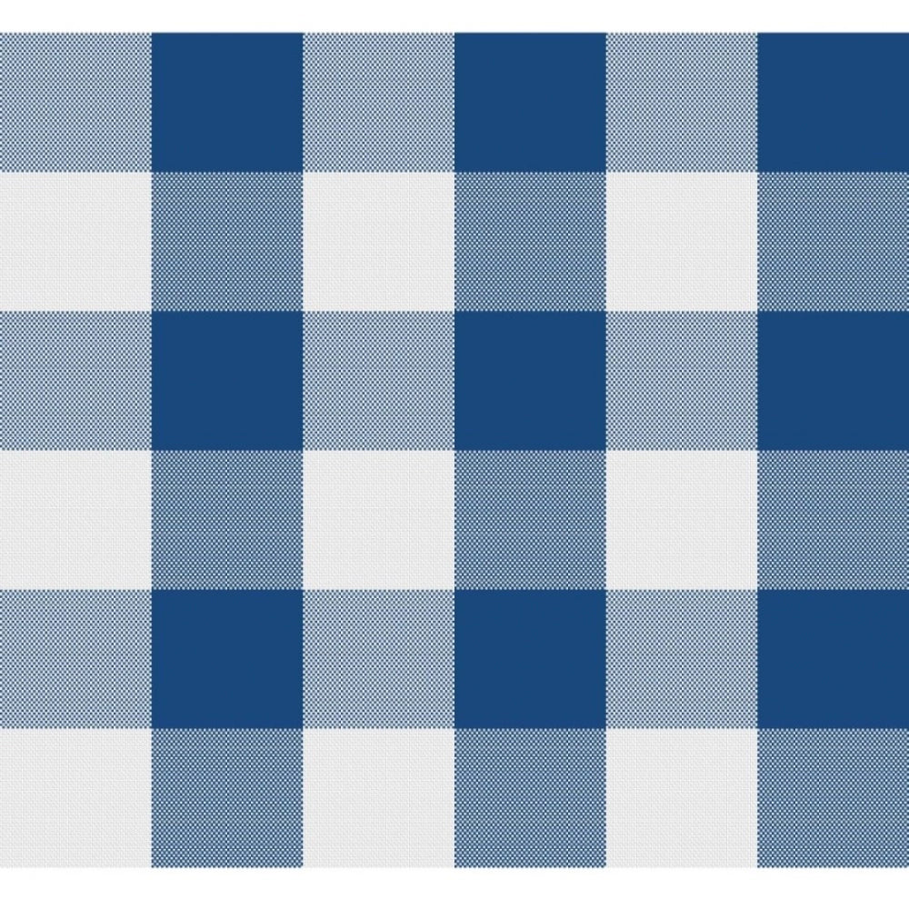 Generic Checked Cotton Checks Table Cloth (Blue)