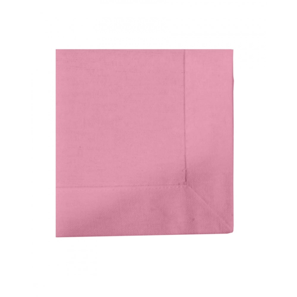 Generic Solid Cotton Napkins Sets (Baby Pink)