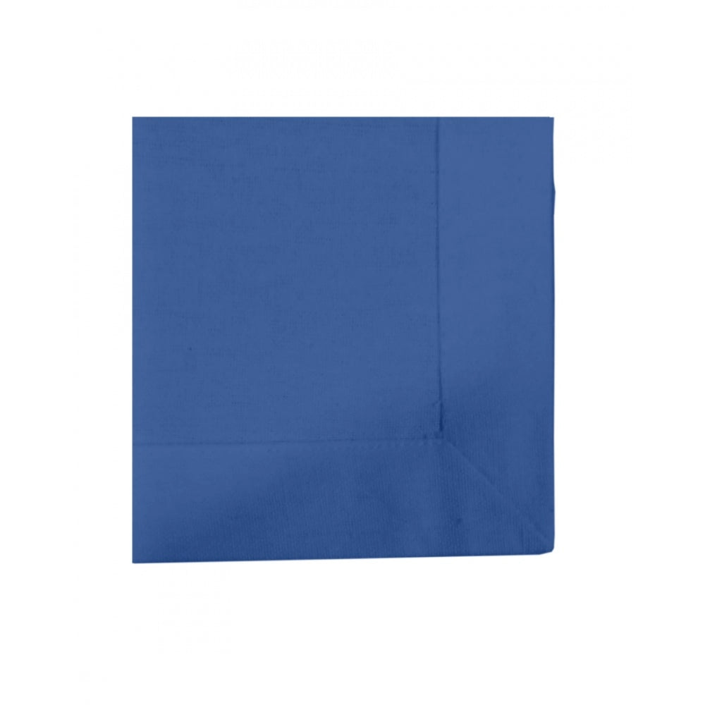 Generic Solid Cotton Napkins Sets (Royal Blue)