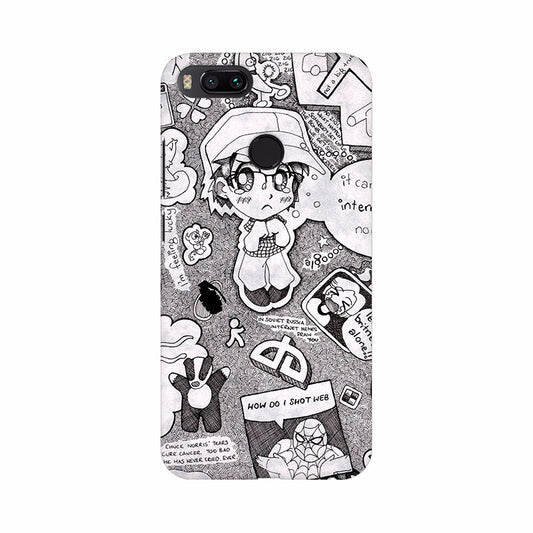 Cartoon Story Background Mobile Case Cover