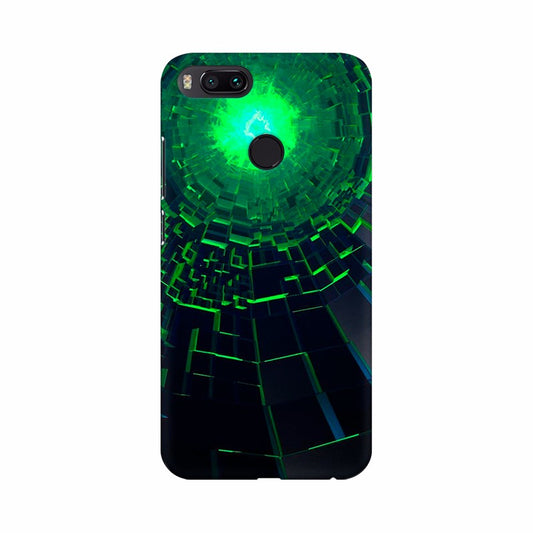 3D Green Color Mobile Case Cover
