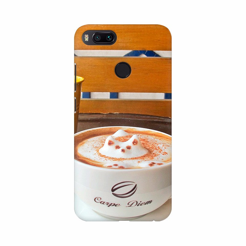 Cream Coffee Cup set Mobile Case Cover