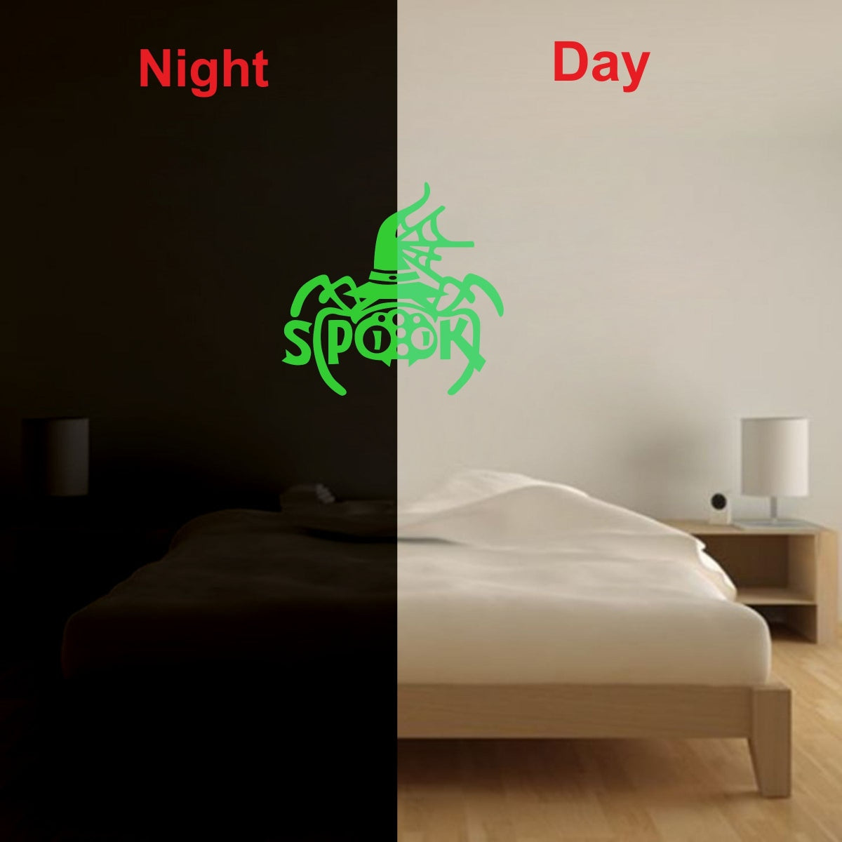 Generic Green Decorative Radium Wall Sticker