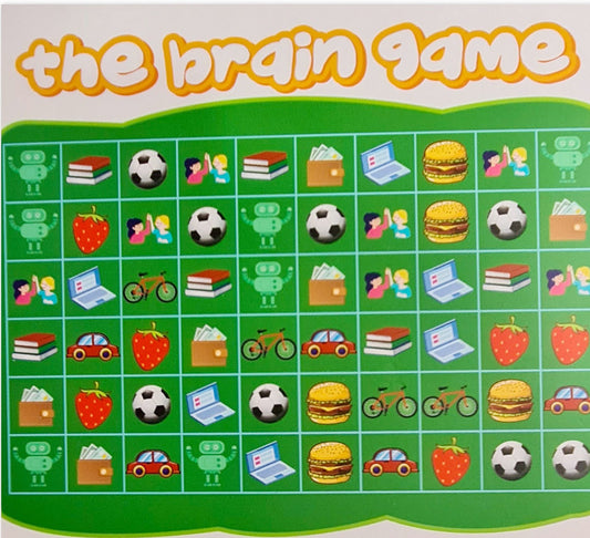 Brain Game (10X10 Inches)