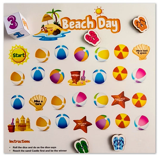 Beach Game (10X10 Inches)