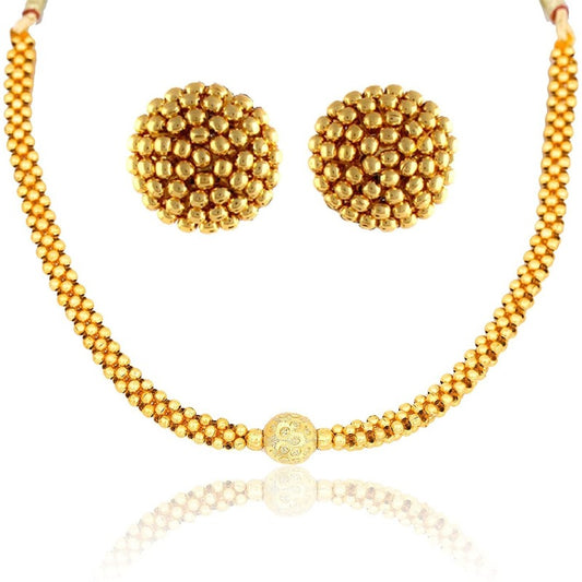 Generic Women's Short Necklace And Earing Set