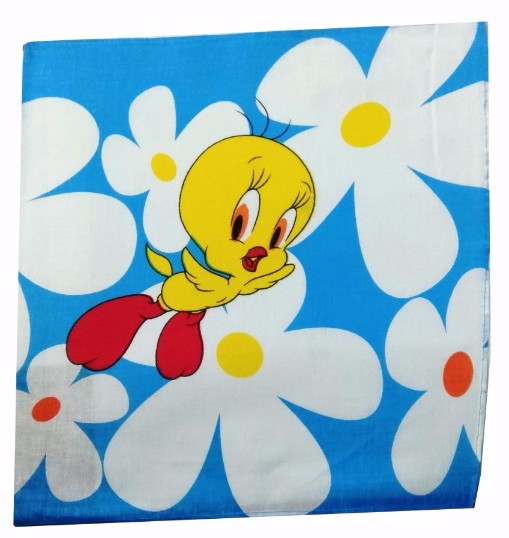 Generic Pack Of_6 Yellow Duck Medium Size Handkerchiefs (Color: Multi Color)