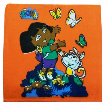 Generic Pack Of_12 Dora Buji Small Size Handkerchiefs (Color: Multi Color)