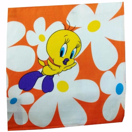 Generic Pack Of_6 Yellow Duck Medium Size Handkerchiefs (Color: Multi Color)